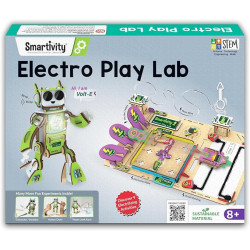 Smartivity Electro Play Lab – Kit de electricidad y robot Volt-E