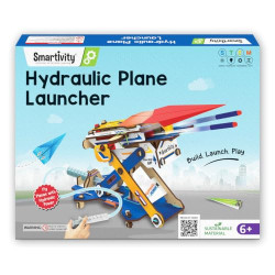 Smartivity Lanzador de aviones hidráulico – Kit de construcción STEM