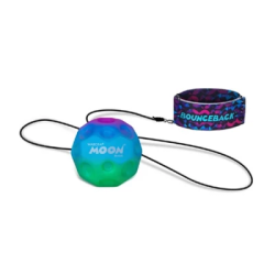 Pelota con cuerda elastica para muñeca