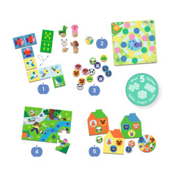 5 juegos en uno - En la granja